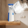 Mini Facial Steamer Rechargeable Silent Mesh Nebulizer Handheld Portable Nebulizer Humidifier Face Rehydration Skin Care Tools
