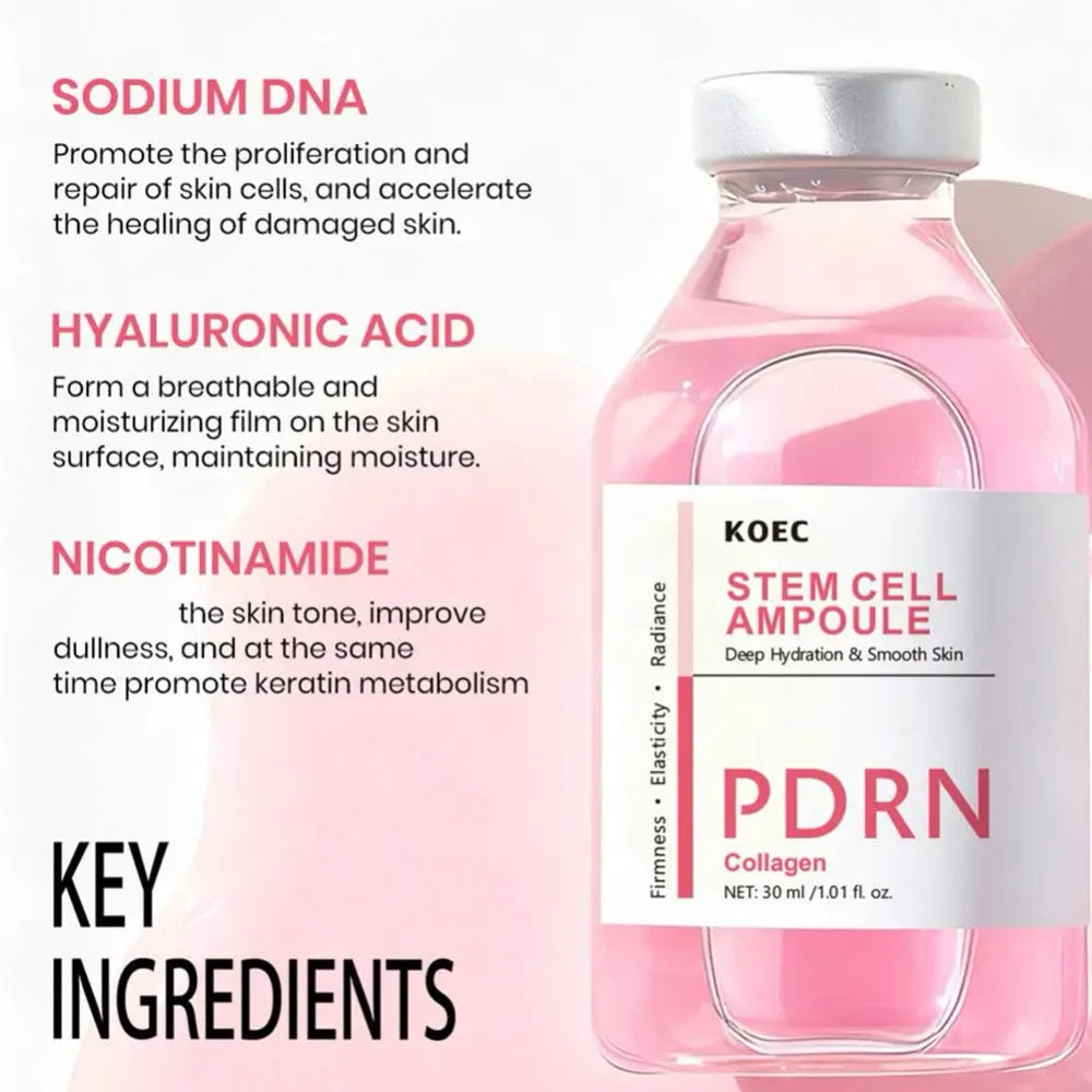 PDRN Salmon DNA Face Serum – Skin Barrier Repair, Firming & Brightening Ampoule 30ml